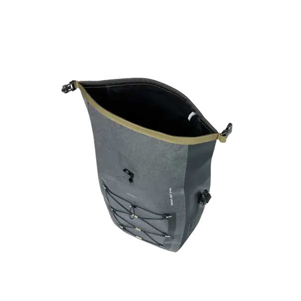 Basil Navigator Storm L - enkele tas MIK Hooks - 25-31L - zwart