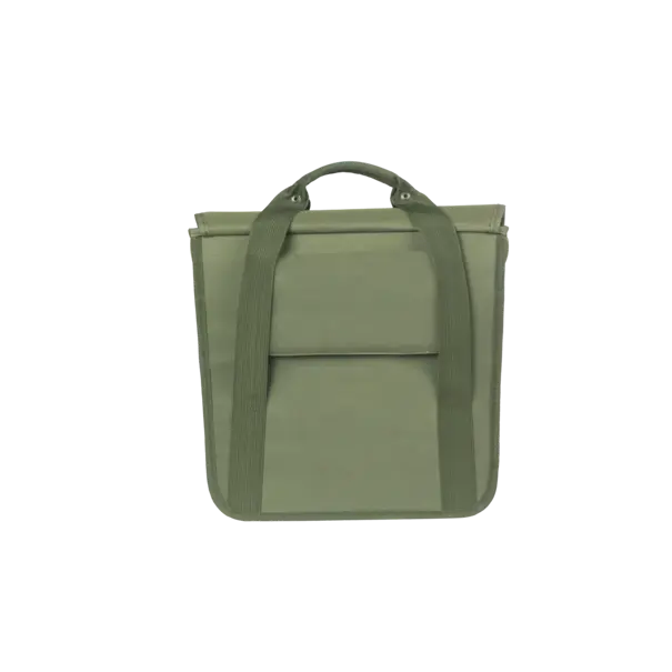 Basil GO - enkele fietstas - 16 liter - donkergroen