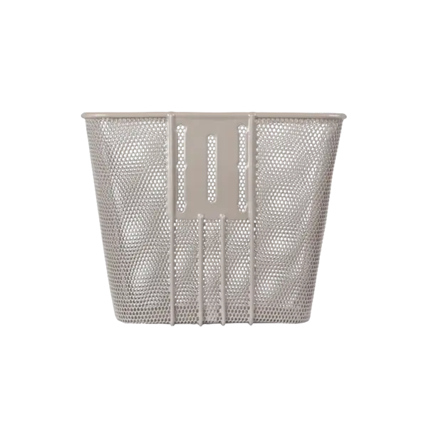 Basil Bilbao FM - fietsmand - voorop - nude metallic