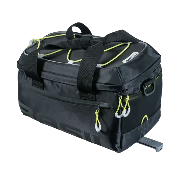 Basil Miles - bagagedragertas MIK - 7 liter - zwart