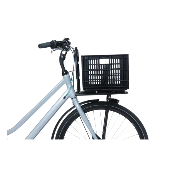 Basil fietskrat M MIK - medium - 29.5 liter - zwart