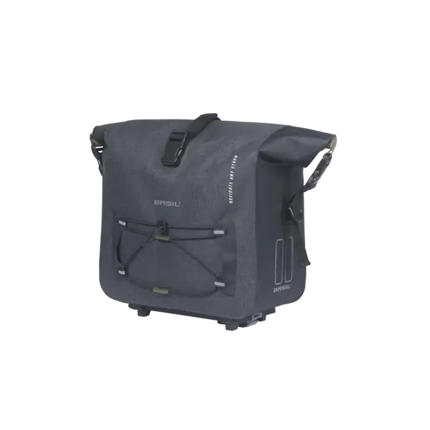 Basil Navigator Storm - bagagedragertas MIK - 13 liter - zwart