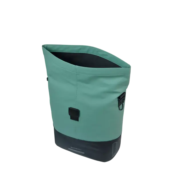 Basil Cove - shopper MIK Hooks - 14-16L - zilvergroen/zwart