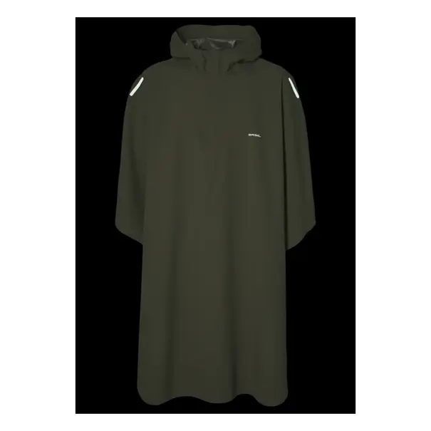 Basil Hoga fietsregenponcho - unisex - groen - One Size
