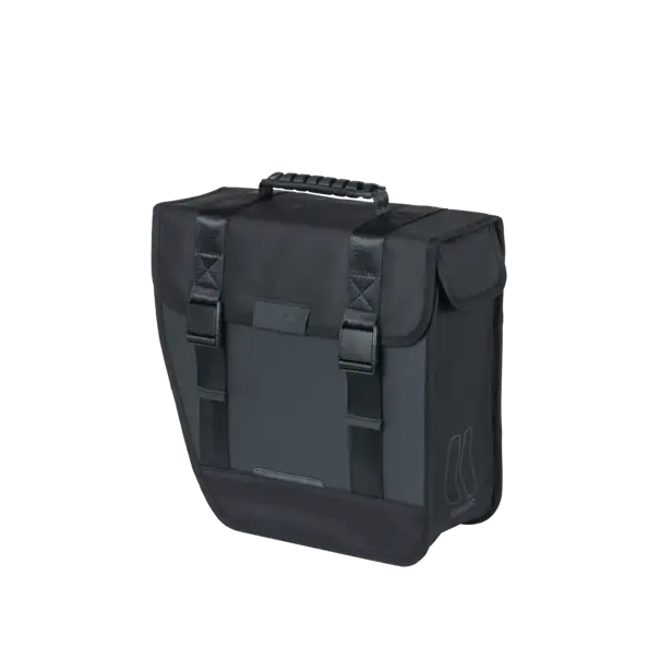 Basil Tour Waterproof Left - enkele fietstas - 14 liter - zwart