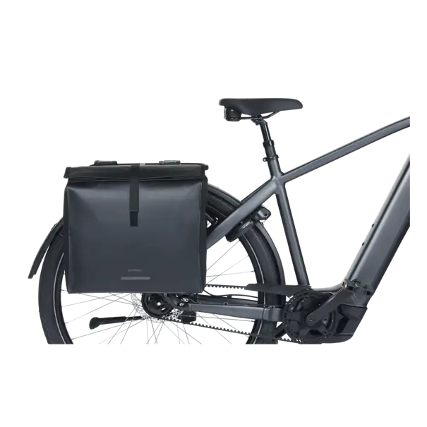Basil Urban Load Pro - dubbele fietstas - 50-64L - zwart