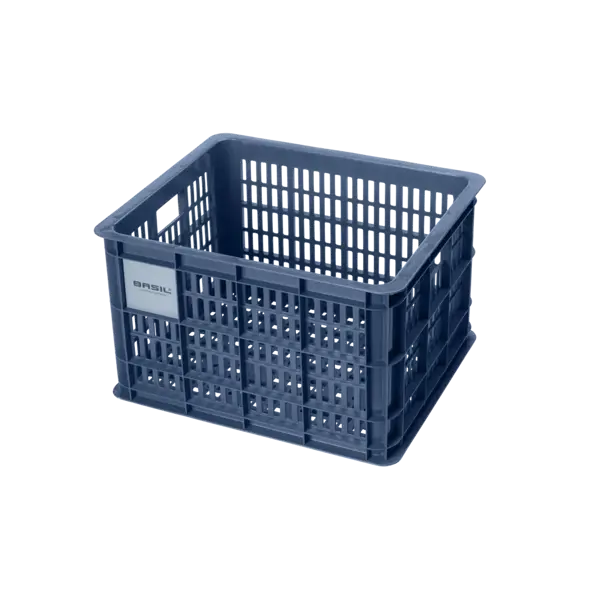 Basil fietskrat M - medium - 29.5 liter - blauw