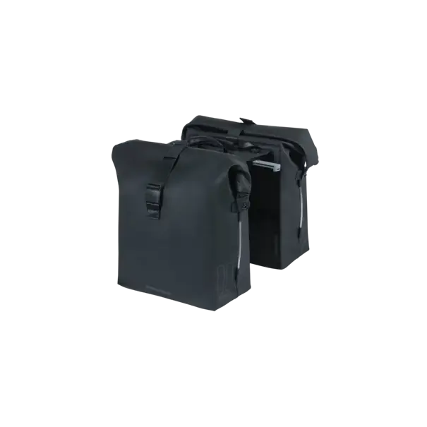 Basil SoHo Nordlicht MIK - dubbele fietstas - 41 liter - night zwart