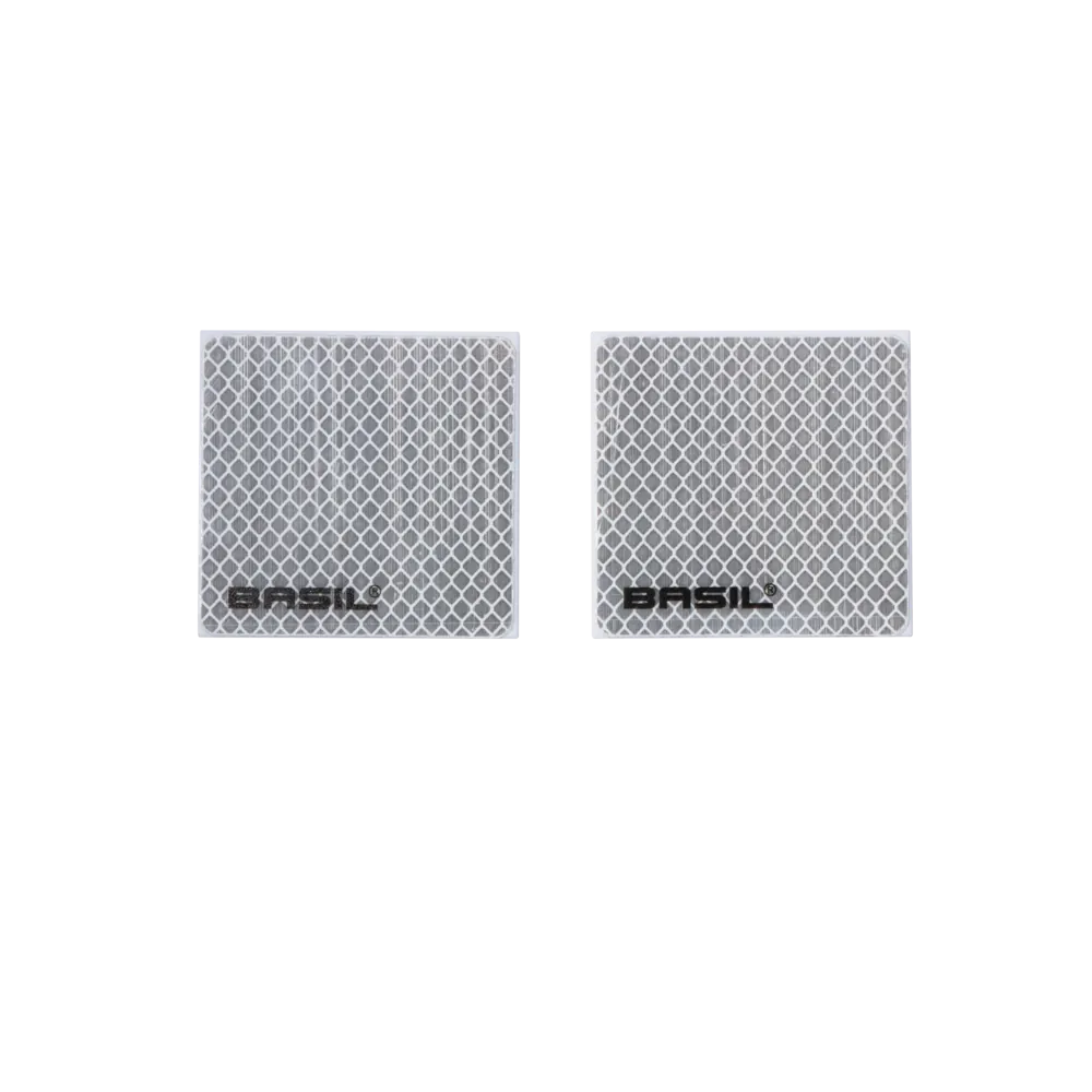 Basil Kratklikker - high reflective - 2 stuks - zilver