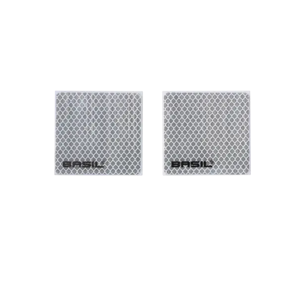 Basil Kratklikker - high reflective - 2 stuks - zilver