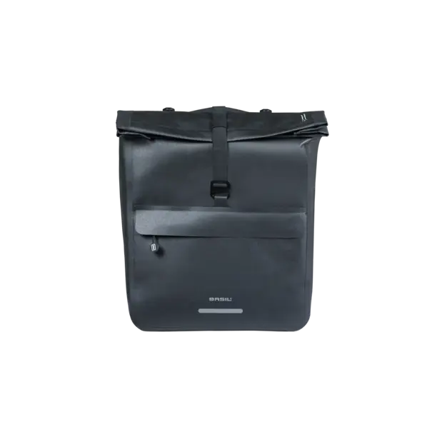 Basil Urban Dry Neo - dubbele fietstas MIK - 46-52L - zwart