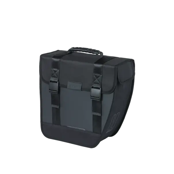 Basil Tour Waterproof Right - enkele fietstas - 14 liter - zwart