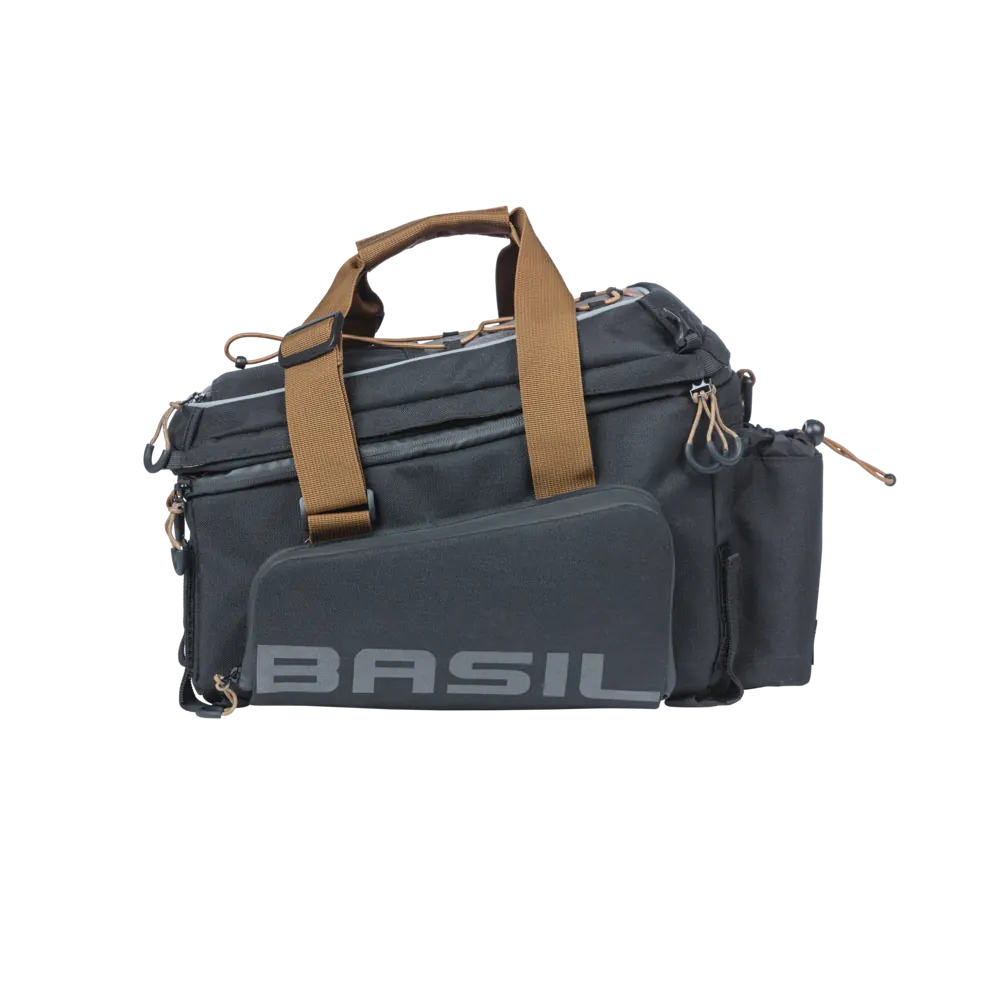 Basil Miles - bagagedragertas XL Pro - 9-36 liter - grijs