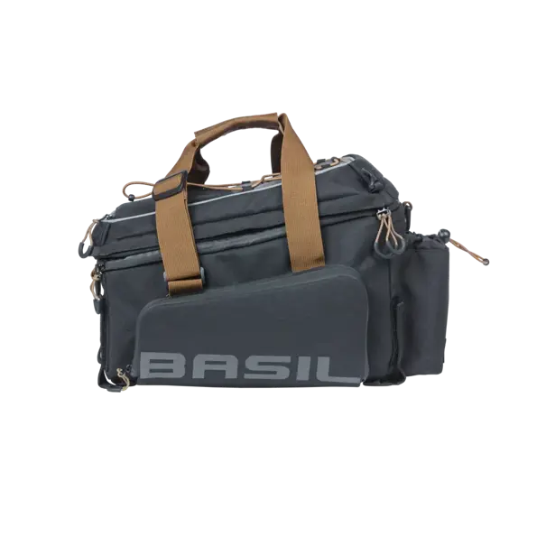 Basil Miles - bagagedragertas XL Pro - 9-36 liter - grijs