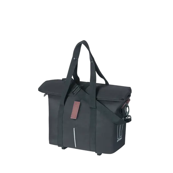 Basil City - fietshandtas MIK - 8-11 liter - voorop/achterop - zwart