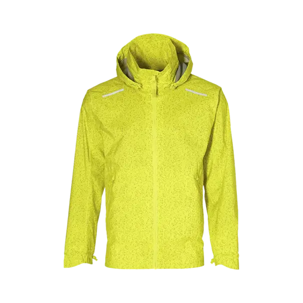 Basil Skane HiVis fietsregenjas - heren - neongeel - XXL