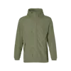 Basil Hoga fietsregenjas - unisex - groen - XS