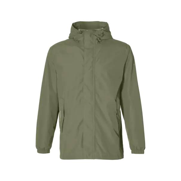 Basil Hoga fietsregenjas - unisex - groen - XS