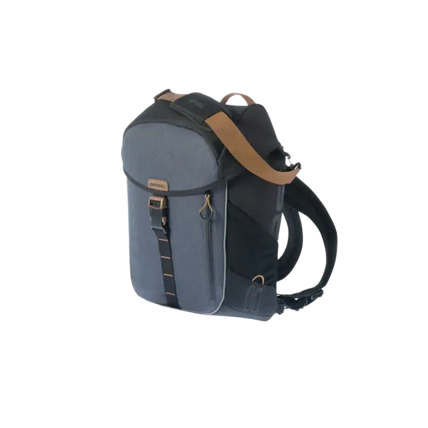 Basil Miles - fietsrugzak - 17 liter - zwart/grijs