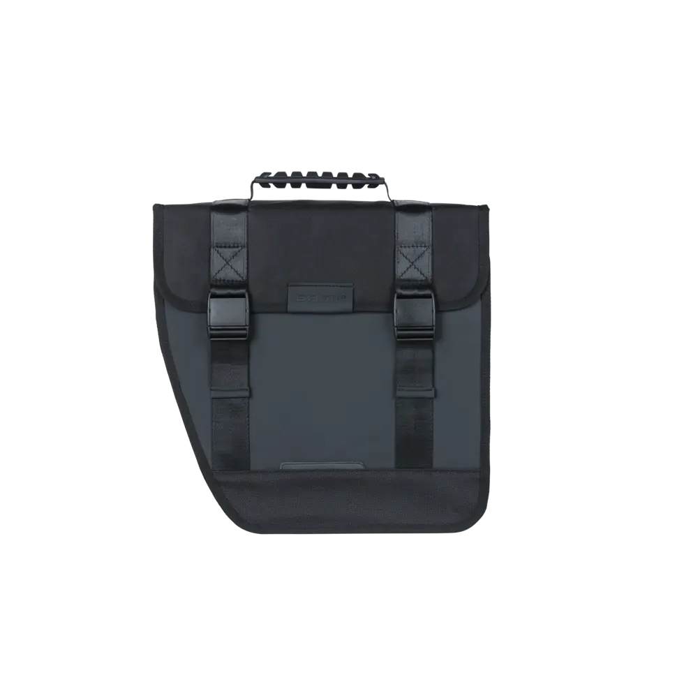 Basil Tour Waterproof Left - enkele fietstas - 14 liter - zwart