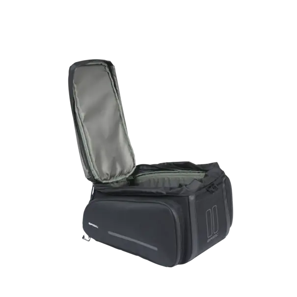 Basil Move - bagagedragertas MIK - 10-26 liter - zwart
