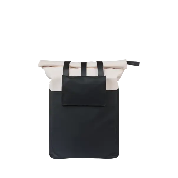 Basil Vive - bicycle shopper MIK Hooks - 15-20L - gebroken wit/zwart