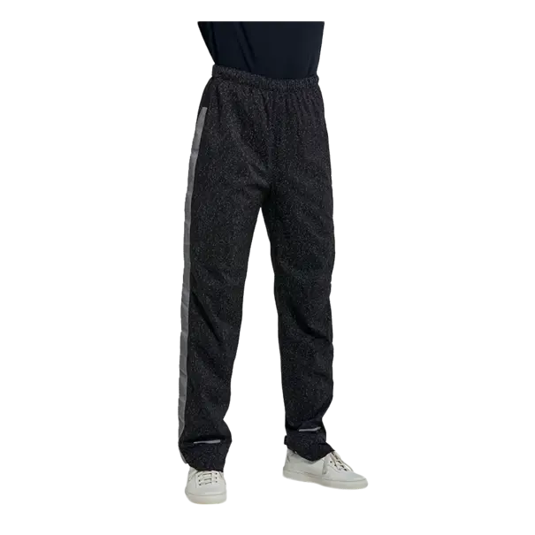 Basil Skane HiVis fietsregenbroek - heren - zwart - XXL