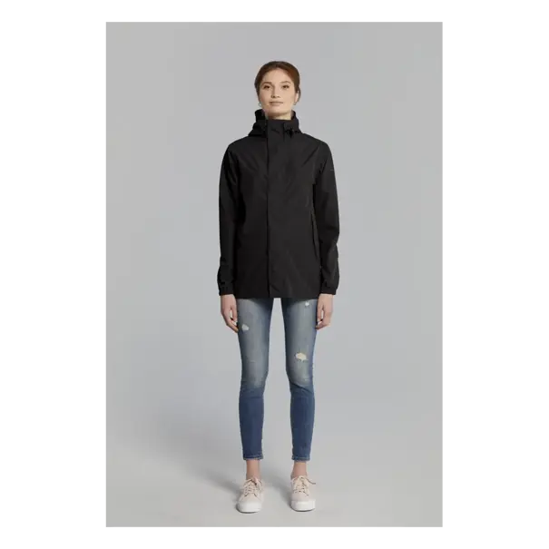 Basil Hoga fietsregenjas - unisex - zwart - S