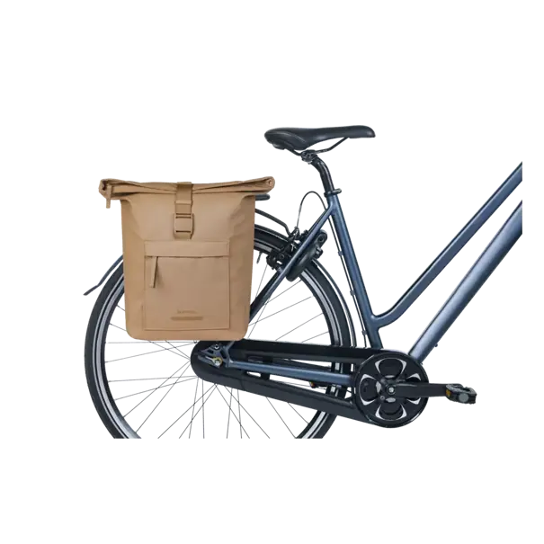 Basil Brooklyn - dubbele fietstas MIK - 41L - zand