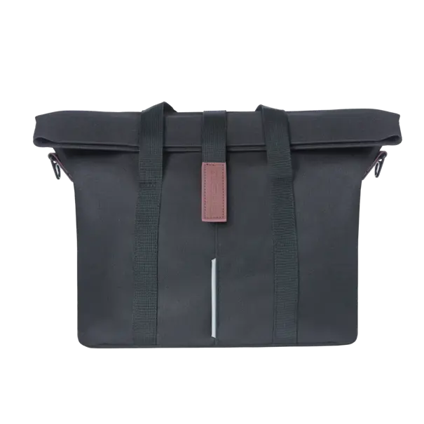 Basil City - fietshandtas - 8-11 liter - voorop/achterop - zwart