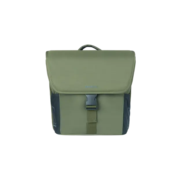 Basil GO - dubbele fietstas MIK - 32 liter - groen