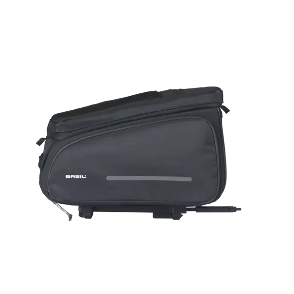 Basil Move - bagagedragertas MIK - 10-26 liter - zwart