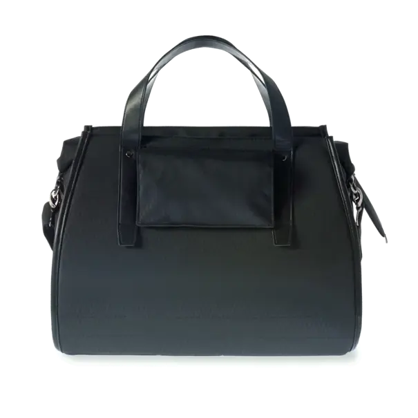 Basil Noir - business fietstas - 17 liter - zwart