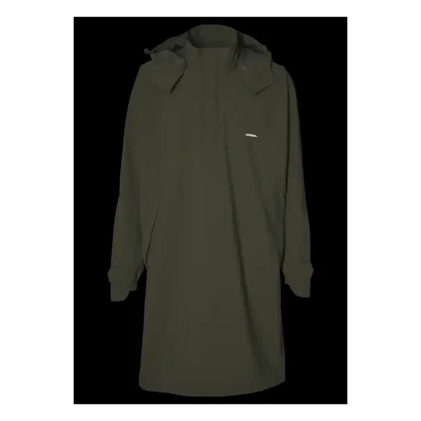 Basil Mosse fietsregenponcho - unisex - groen - M/L