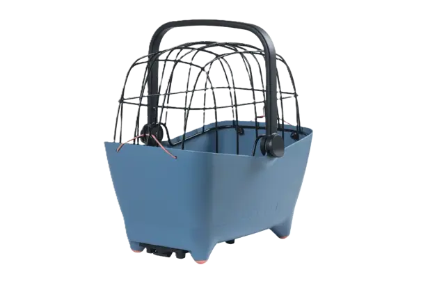 Basil Buddy hondenfietsmand - MIK - faded denim