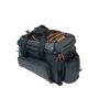 Basil Miles Tarpaulin - bagagedragertas XL Pro - 9-36 liter - zwart