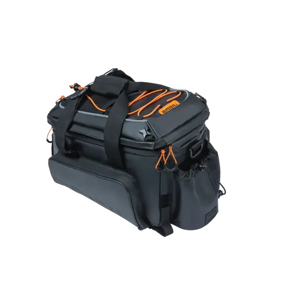Basil Miles Tarpaulin - bagagedragertas XL Pro - 9-36 liter - zwart