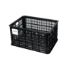 Basil fietskrat L - groot - 40 liter - zwart