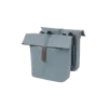 Basil City - dubbele fietstas - 28-32 liter – graphite blue