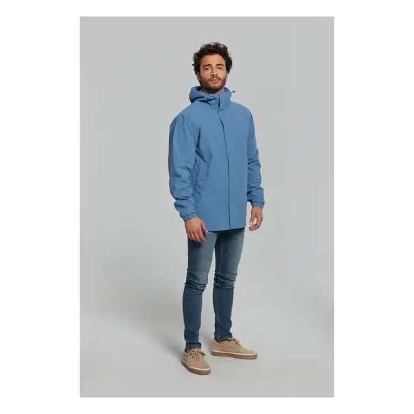 Basil Hoga fietsregenjas - unisex - blauw - L