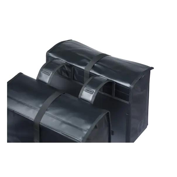 Basil Urban Load Pro - dubbele fietstas - 50-64L - zwart