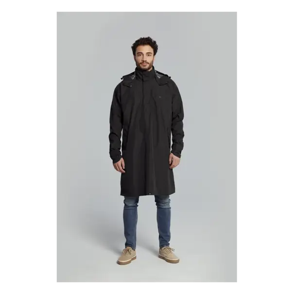 Basil Mosse fietsregenponcho - unisex - zwart. - XL/XXL