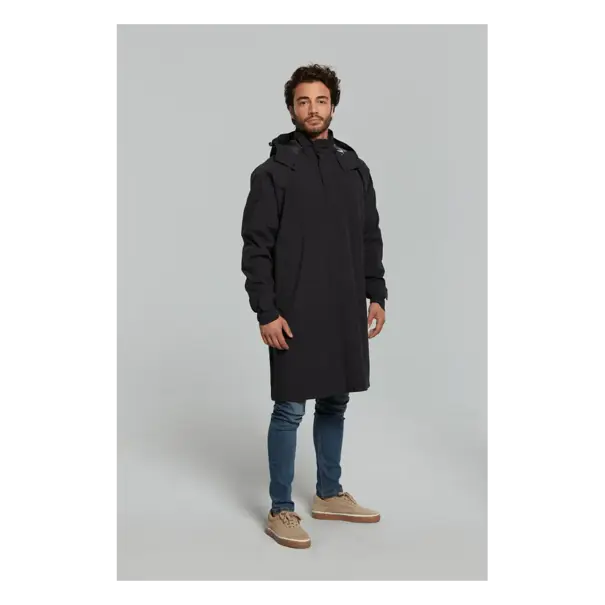 Basil Mosse fietsregenponcho - unisex - zwart - M/L