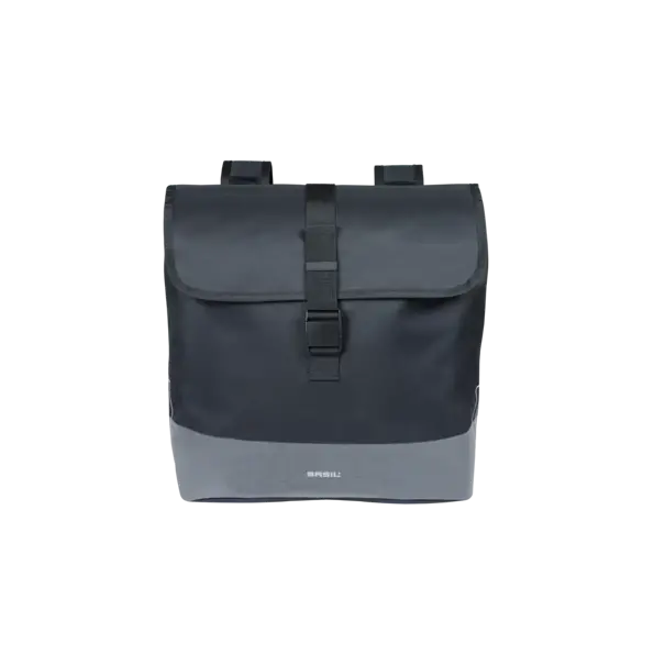 Basil Mara Evo - dubbele fietstas - 38-46L - zwart