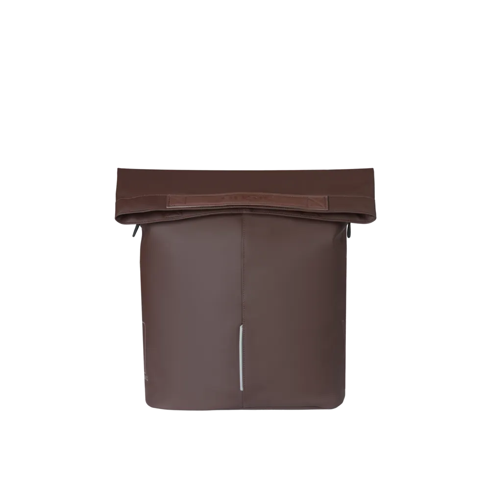Basil City - fietsshopper MIK Hooks - 14-16L - gebrand bruin