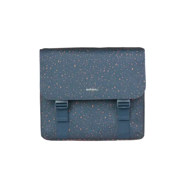 Basil Flair  - dubbele fietstas MIK - 35 liter - navy
