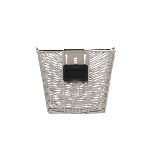 Basil Bilbao KF - fietsmand - voorop - nude metallic