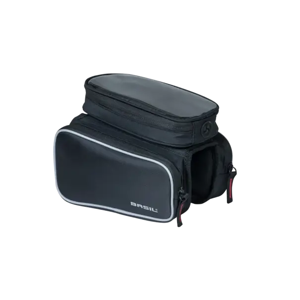 Basil Sport Design - top tube frametas dubbel M - 1,5 liter - zwart