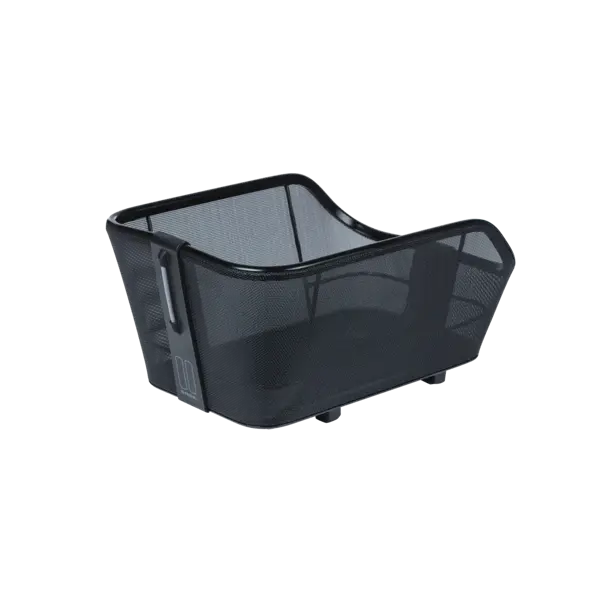 Basil Cento Tech Fiber WSL - fietsmand - achterop - solid zwart