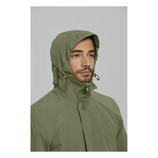 Basil Mosse fietsregenparka - heren - groen - XXXL